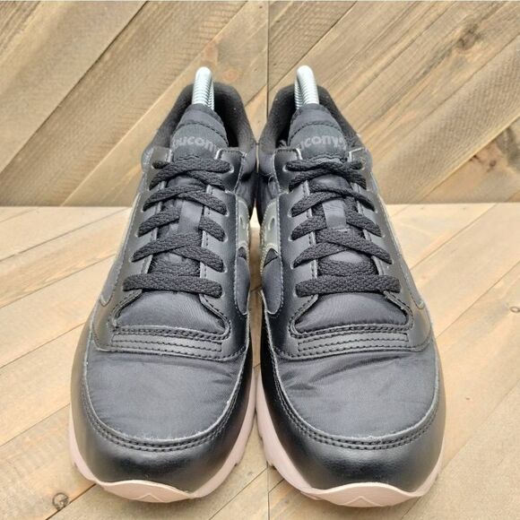 Saucony Jazz Triple Abstract Collection Black Shadow Casual Sneakers Mens Size 7 - Picture 5 of 9